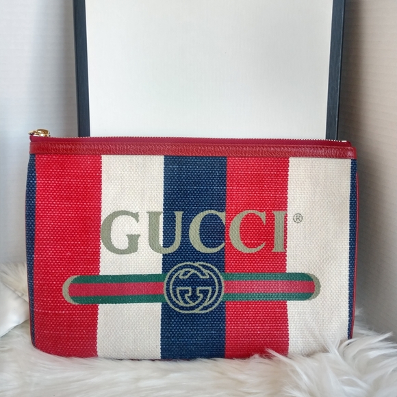 Gucci Sylvie Baiadera Clutch - Picture 1 of 12